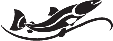 Cape Fox Lodge Logo Fish