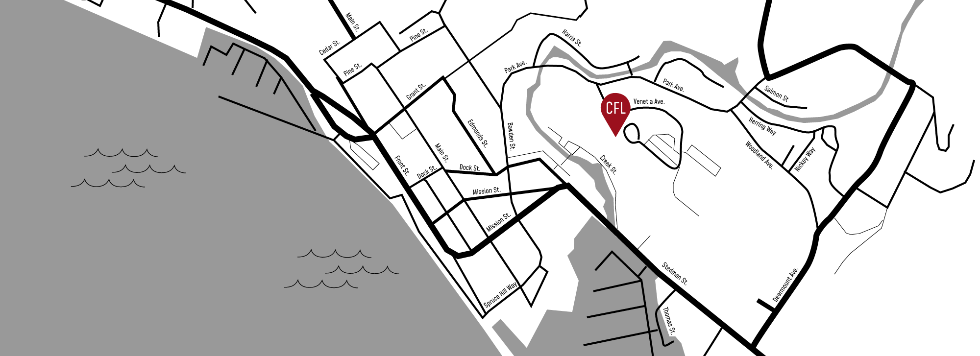 Map of Ketchikan